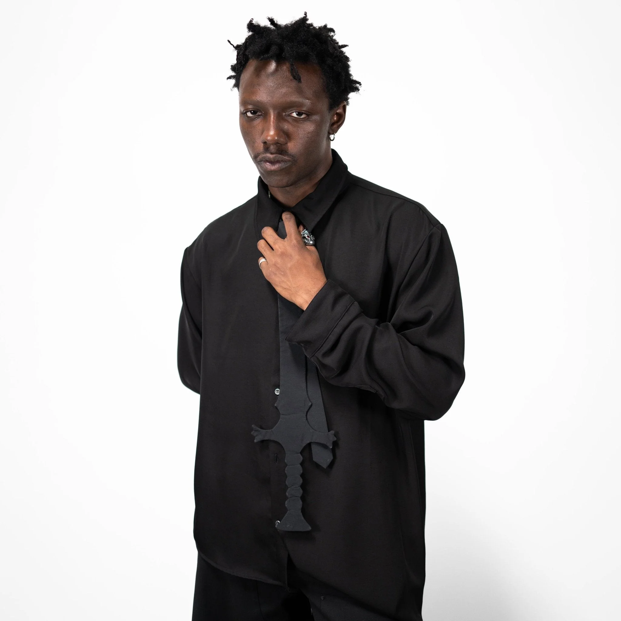 Asymmetric Dress Shirt - Image 9